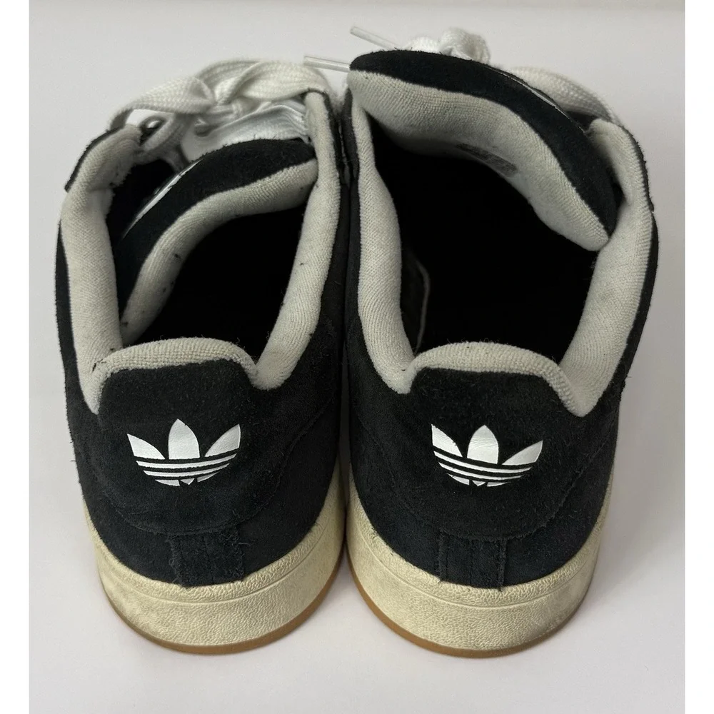Adidas Campus 00s Men's Size 12 Shoes Black White Suede Gum Sole